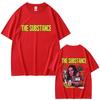 Horror Movie The Substance Double Sided Print Tshirt Summer Men Casual Cotton T Shirts Unisex Vintage Oversized Tshirt