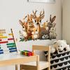 Self-adhesive Cartoon Animal Wall Stickers for Kids Room Bedroom Living Room Home Decor