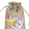 Drawstring Bag Easter Bunny Party Candy Treat for Wedding
