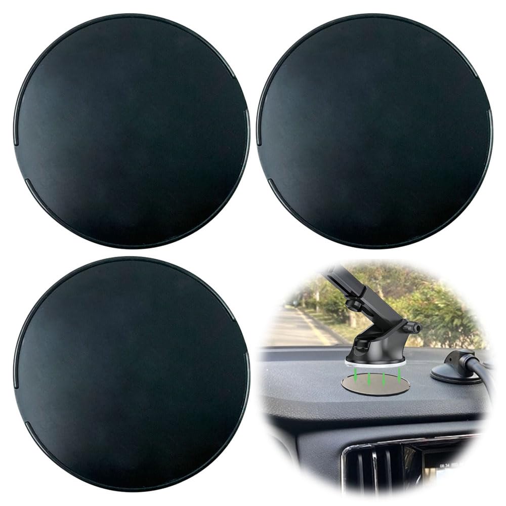 

YIXINLYMY Основание на присоске Приборная панель Присоска Вспомогательная пластина с клейкой лентой 3M Портативная,