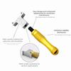 Durable Multifunctional. 2-in-1 Power Lever Multi Angle Flexibility Three Directions Wrench Handle Break Bar