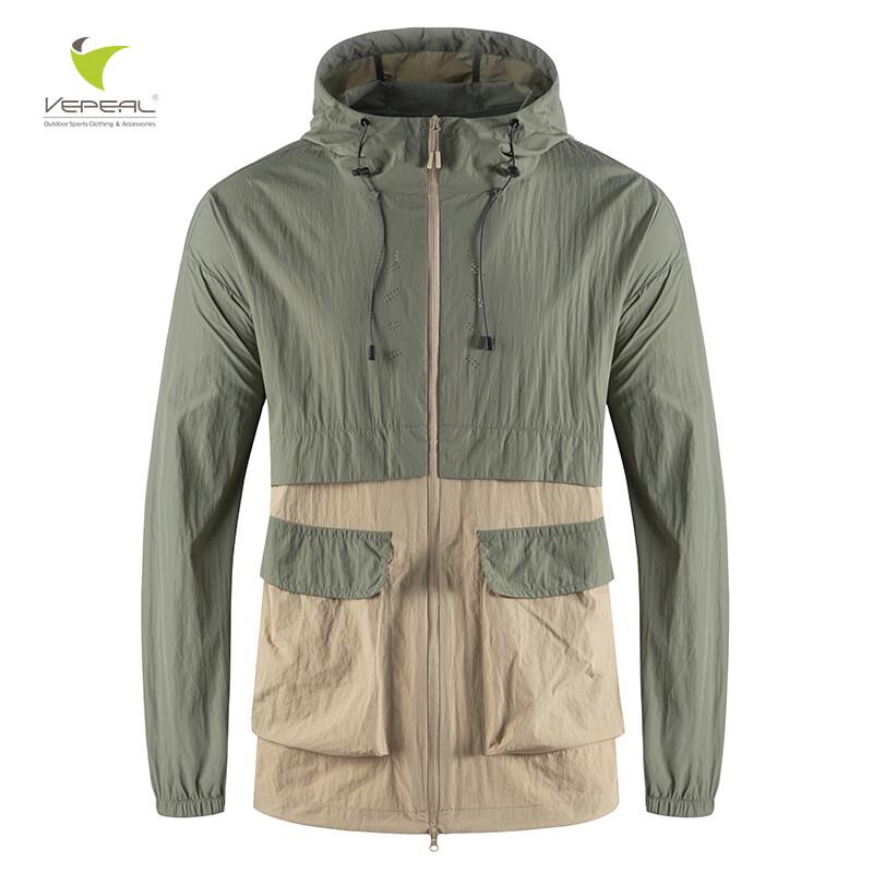 

Vepeal Men s VFS-068 Sun Protection Long Sleeve Jacket 2XL