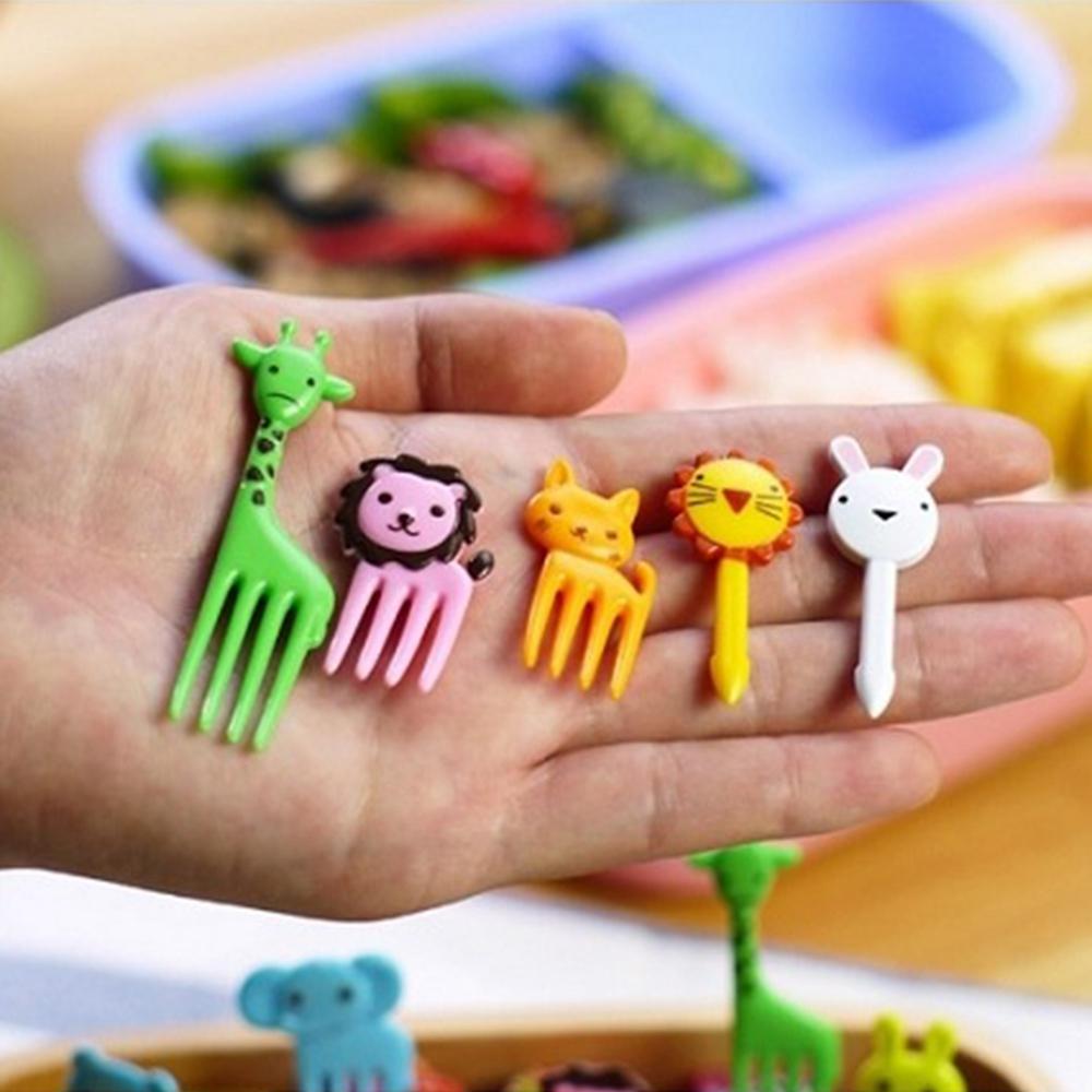 Animal Food Picks for Kids for Fruit Dessert Pastry Snacks 30 Pcs