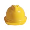 Skyddshjälm V-typ med järnhuvud, andningsbar, stötdämpande, för byggarbetsplatser