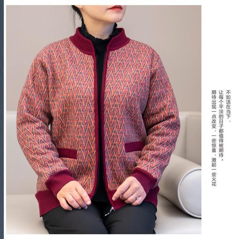 

Женский кардиган на молнии с длинным рукавом, контрастного цвета, повседневный модный свитер-пальто, элегантный топ L красный