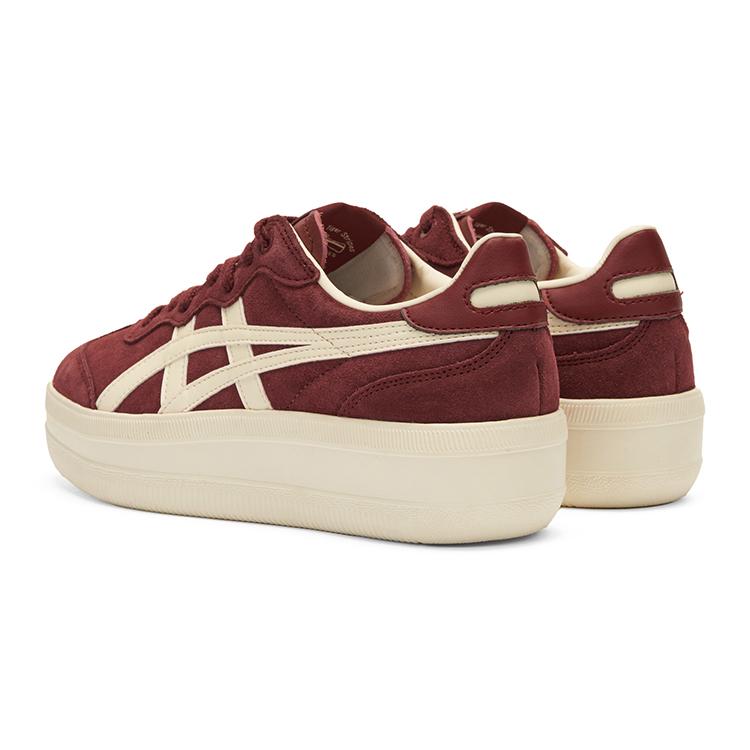 Onitsuka Tiger Tokuten Chunk Retro Versatile Durable Low-Top Lifestyle Casual Shoes Unisex sneaker Burgundy 1183C561-600