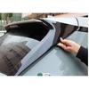 Car Accessories Exterior Rear Spoiler Wing Side Beveled Window Sill Pillar Molding Cover Trim (Glossy Black) Fit for Toyota RAV4 2019 2020 2021 2022