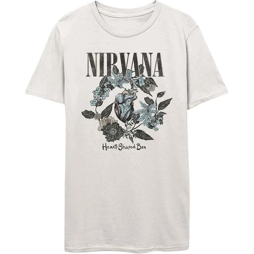 Nirvana Heart Shape Box Unisexs Tshirt Unisexs L