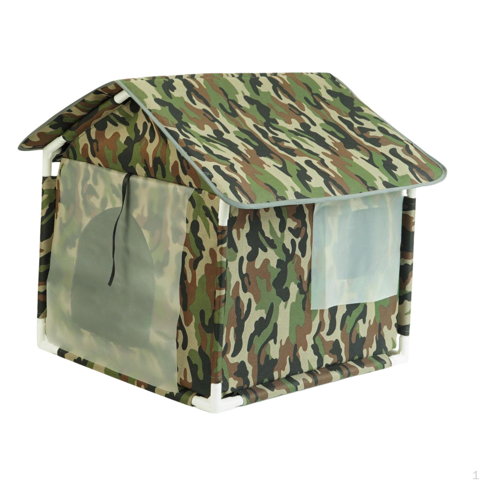 

Cat Dog Tent Cabin Outdoor Feral Cats Warm House Bed Pet Supplies Puppy Kitten Oxford Cloth coloful