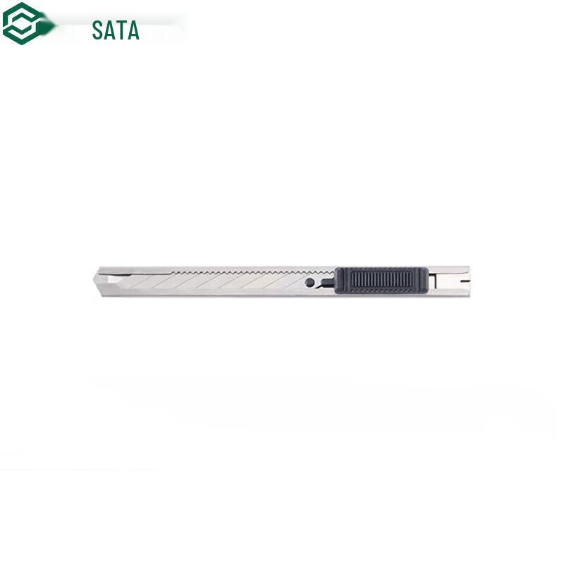 SATA 93611 Stainless Steel Pointed Utility Knife
