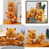 Adorable Q Version Capybara Plush Toy For Cozy Comforting Cuddle Pillow