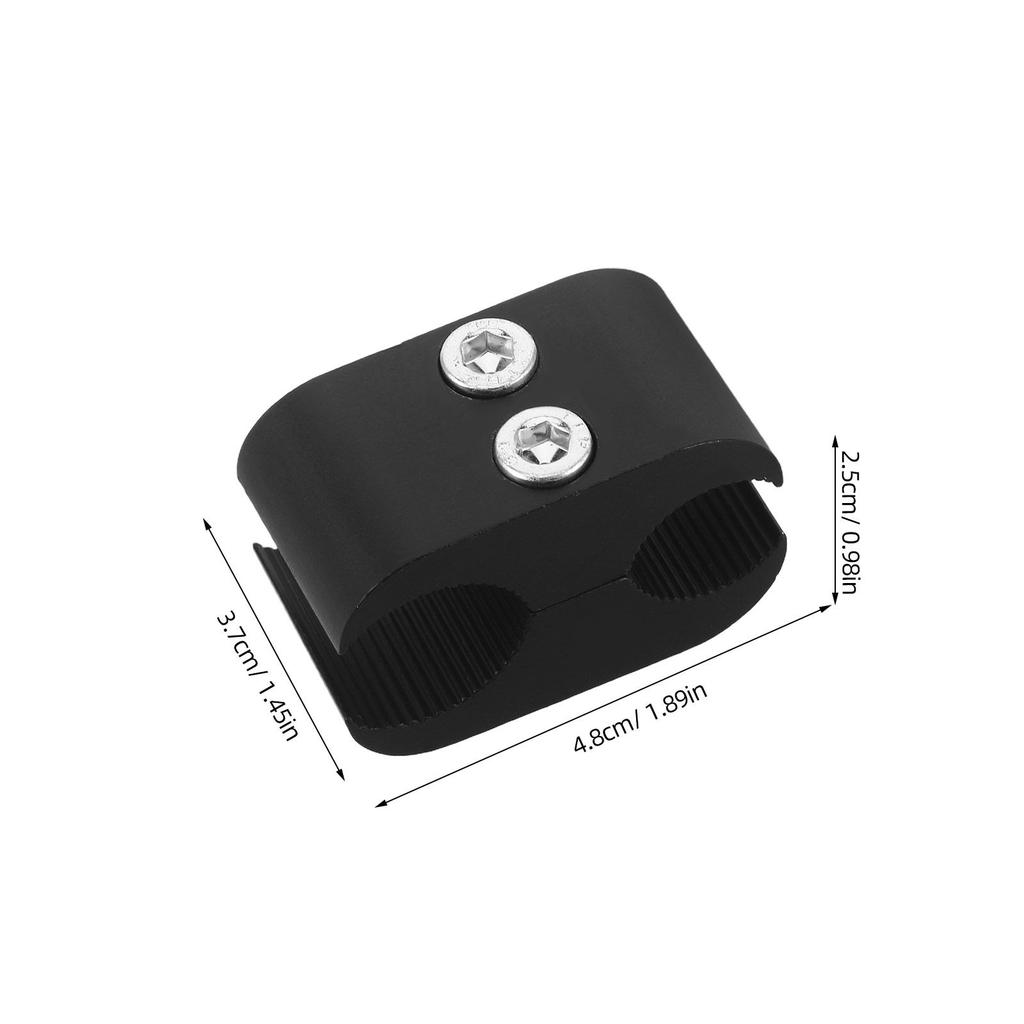 1pcs Cane Holder For Walker Walking Stick Cane Clips Fit 32Mm Pipe Diameter Wheelchair Pipe Clamp Connector Accessories Mobility