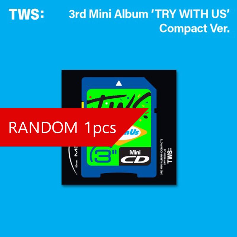 

[ПРЕДЗАКАЗ] TWS – 3-й мини-альбом «TRY WITH US» (Компактная версия) Random 1pcs