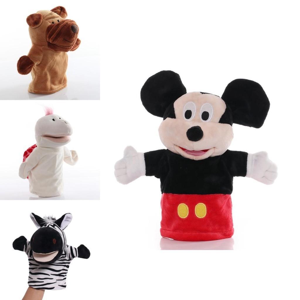 Pp Cotton Stuffed Plush Hand Puppet Toy Ideal For Pretend Play And Early Education 25cm Tall