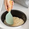 1Pcs Silicone Non-Stick Cooking High-Temperature-Resistant Spoon Anti-Scalding Pot Rice Durable Kitchen Gadgets rice spatula