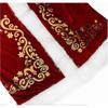 Plus Size Deluxe Velvet Adults Christmas Costume Cosplay Couple Santa Claus Clothes Fancy Dress Xmas Uniform Suit For Men Women M