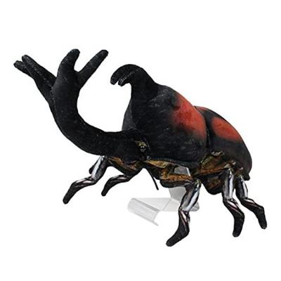 Taiyo Sangyo Boeki SA048 Wild Graphy Plüschtier, Realistischer Nashornkäfer, Geschenk