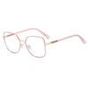 Transparent Computer Glasses Frame Women Anti Blue Light Presbyopia Eyewear Spring Hinge Metal Frames Reading Glasses Unisex