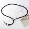 Soft Knotted Thin Belt Women'S Decoration With Skirt High-End Pu Body Chain Waist Rope Women