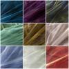 100x145cm Funkelnd Blau Silber Farbverlauf Textur Laser Stoff Handgemacht Rock Kleid Hemd Design Material