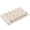 15 Cavity Strawberry Mousse Silicone Mold DIY Baking White 29.5x17x4.5cm