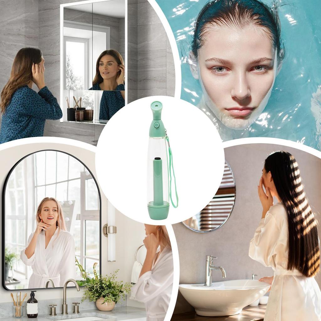 Mister Spray Bottle Moisturizing Facial Mister Atomization Humidifier Manual Steamer Hydrating Skin Care Tools Portable