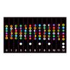 Fingerboard Note Decal Card Sticker Decoration for Guitar