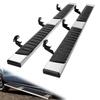 Trittbretter, 6" Trittstangen Kompatibel mit 2015-2023 Ford F150-Crew Cab/2017-2023 Ford F-250 F-350 Super Duty Crew Cab, 201 Edelstahl Seite