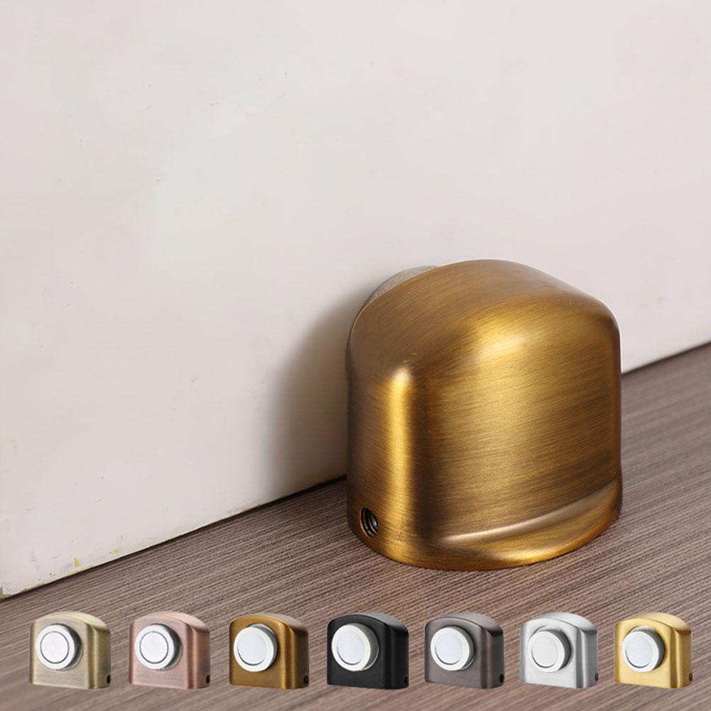Door Holder Home Improvement Magnetic Door Stopper Easy To Install Modern Minimalist Design Reliable Manual Control