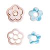 Reusable Flower Clay Cutters Clay Cutting Tool Earrings Moulds Suitable for Clay Art Projects and Home Studio Use