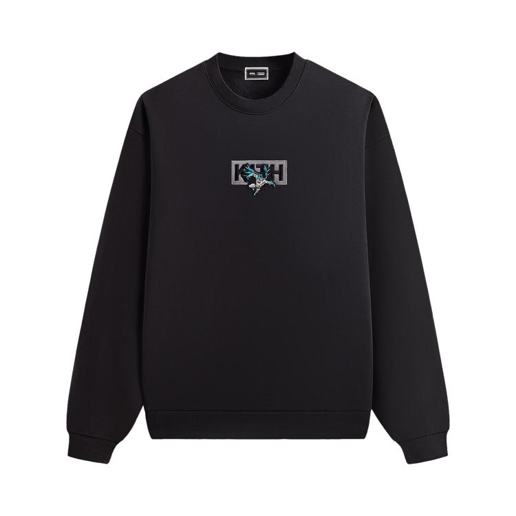

Kith x Batman Classic Vintage Nelson Crewneck Black Men Tops KHM032783-001 XS