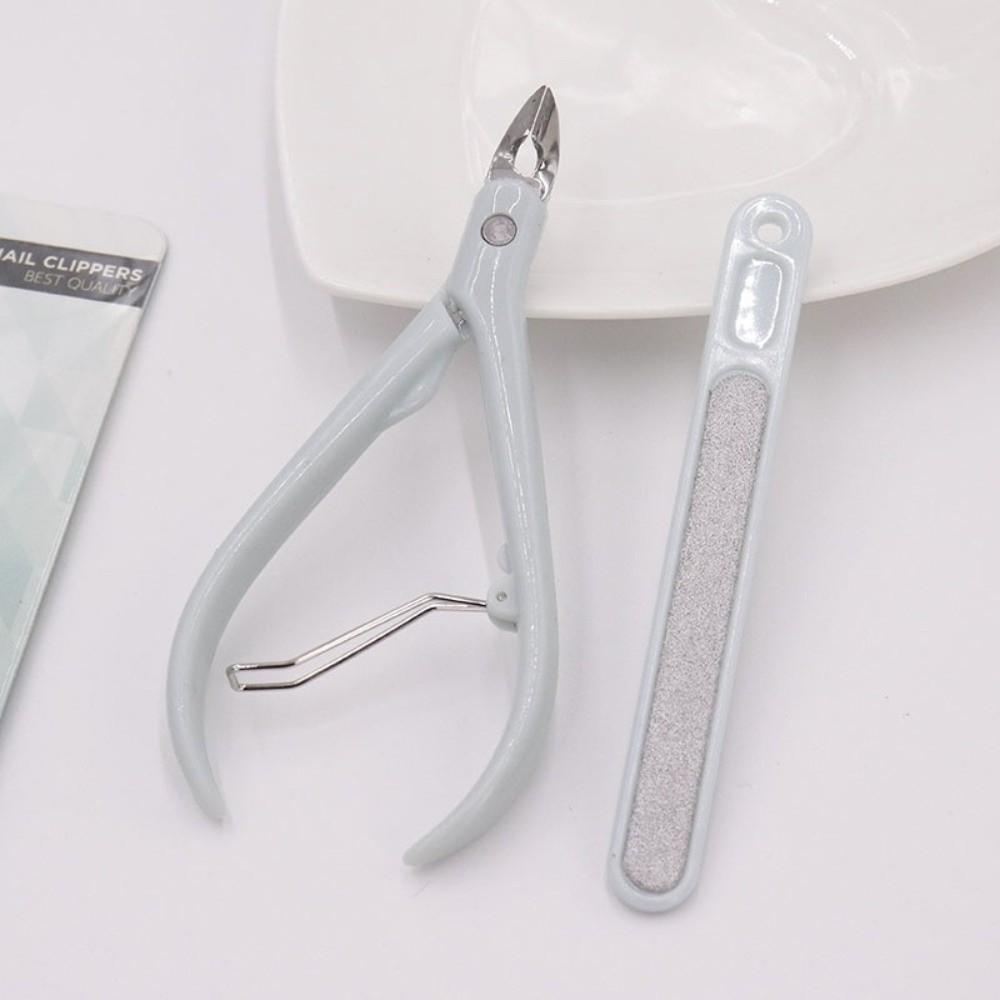 Durable Stainless Steel Cuticle Scissors Dead Skin Remover Edge Cutter Cuticle Nipper Nail Clippers Manicure