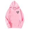 Autumn/Winter New Women's Trendy Brand Casual Heart Shaped Hoodie Outdoor Sports Jogging Comfortable Versatile Coat