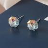 Sparkly Diamond Cochlea Stud Earring – Stainless Steel Needle, Trendy and Stylish for Women