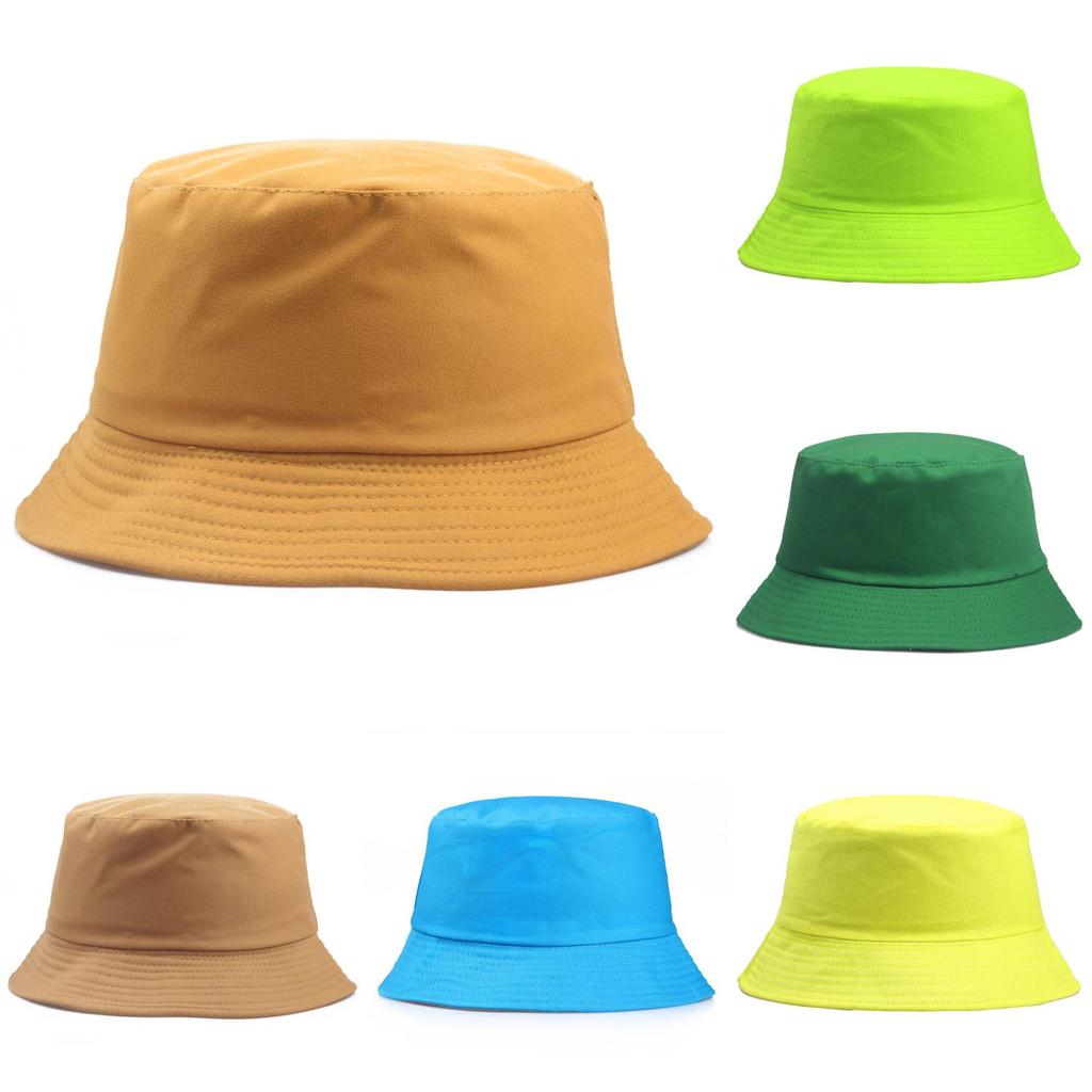 Cotton Fisherman Hat With Short Brim Sun Protection For Summer Outdoor Activities