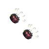 2pcs Anti-Bottom Fishing Rig Set Professional String Hook Bait Cage with 6 Hook Anti Winding Line Group Feeder Sinker
