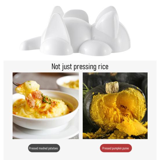 Söt Katten Onigiri Form Nybörjar Sushi Form Livsmedelssäker Plast Sushi Ris Form Formningsverktyg för Risbollar Musubi Press Nigiri Sushi Tillverkning