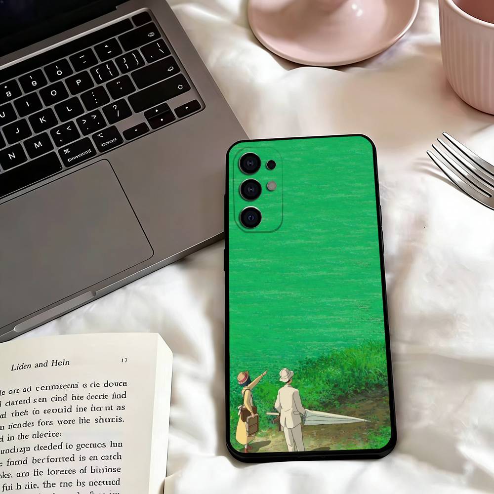 Amine The Wind Rises Phone Case Black Silicone Soft For Samsung S25,S24,S21,S22,S23,S30,Ultra,S20,Plus,Fe,Lite Samsung S20fe