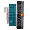 Dual Blade Portable Paper Cutter - Durable Sharp Craft & Office Knife for Students and Artists