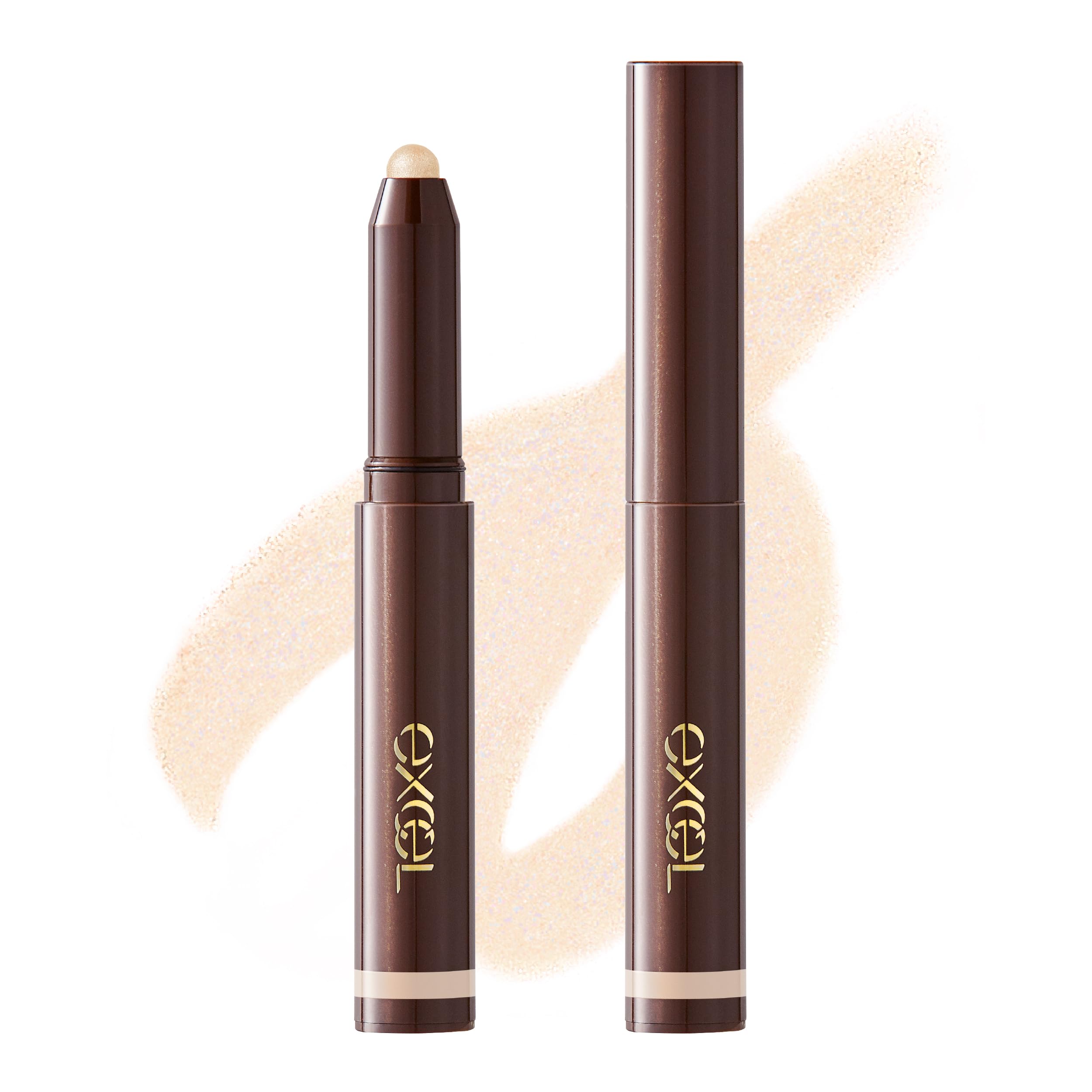 Excel Gleam On Fit Shadow GF12 Amulet Bouquet Карандаш-стик для теней Водостойкий