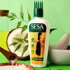 Sesa Ayurvedic Hair Oil For Hair Fall Control & Growth With Bhringraj Coconut Oil 200ml | Nourishing Herbal Oil For Men & Women
