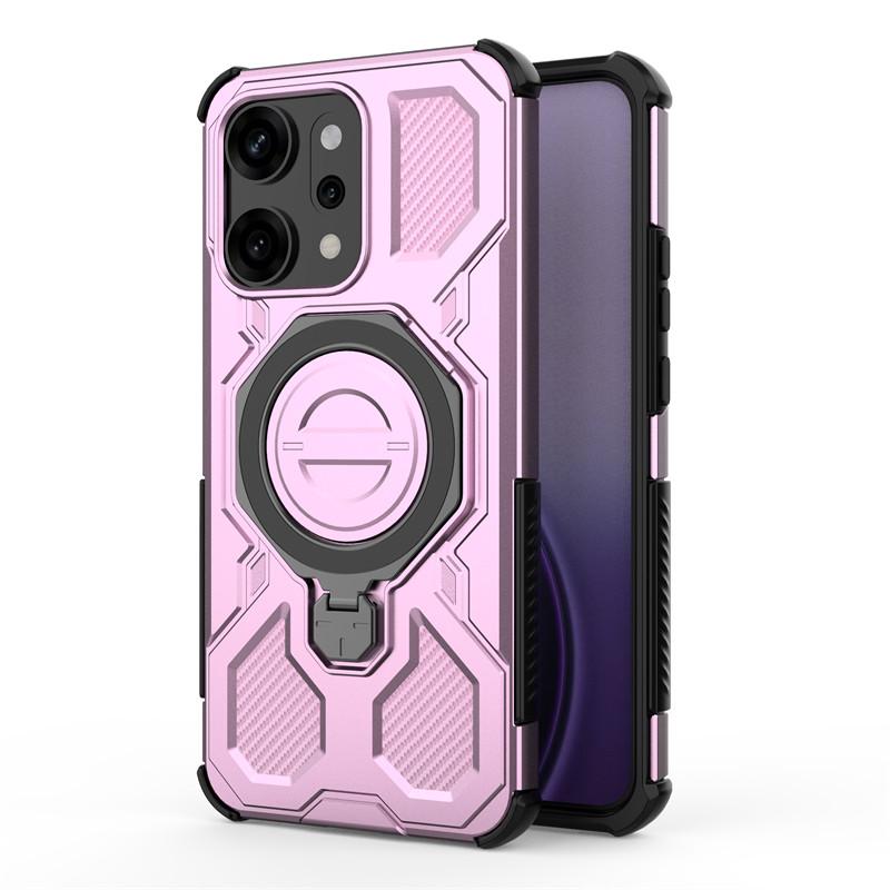 

Для OPPO Reno14 Pro Чехол Reno14 Pro Чехол Держатель Магнитная Беспроводная Зарядка Бампер Защитные Чехлы для Телефона На Reno 14 Pro Funda Oppo Reno14 Pro