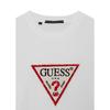 GUESS Hyunjin 26 Fall Vintage Crack Triangle T-Shirt MQ3K1483