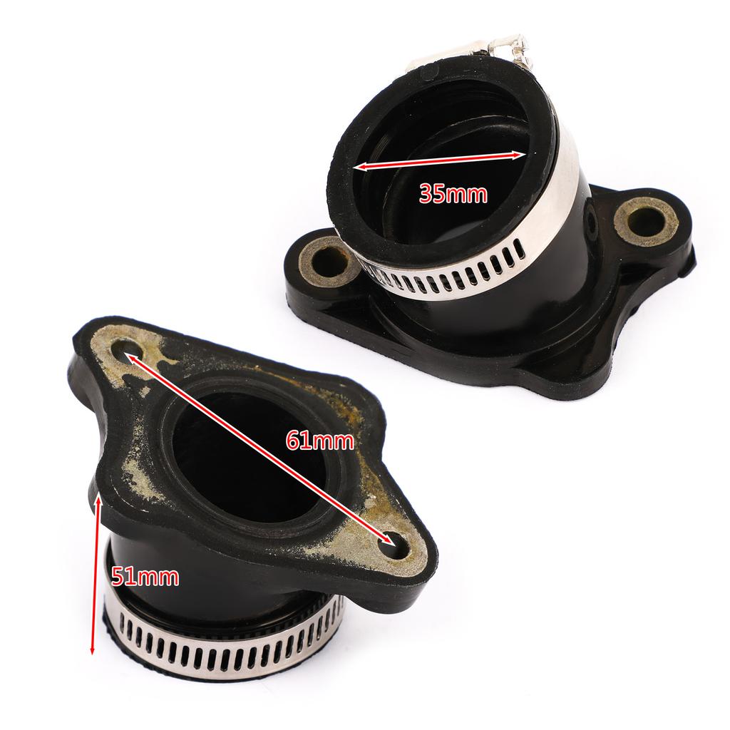 Intake Manifold Boot Fit for CG200 30mm Carb 200cc 250cc Bike ATV Quad Go Kart