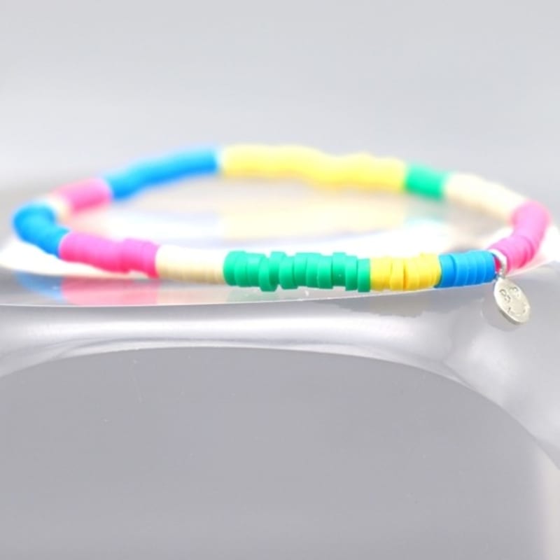 BONBEAU Candy Color Clay Bracelet