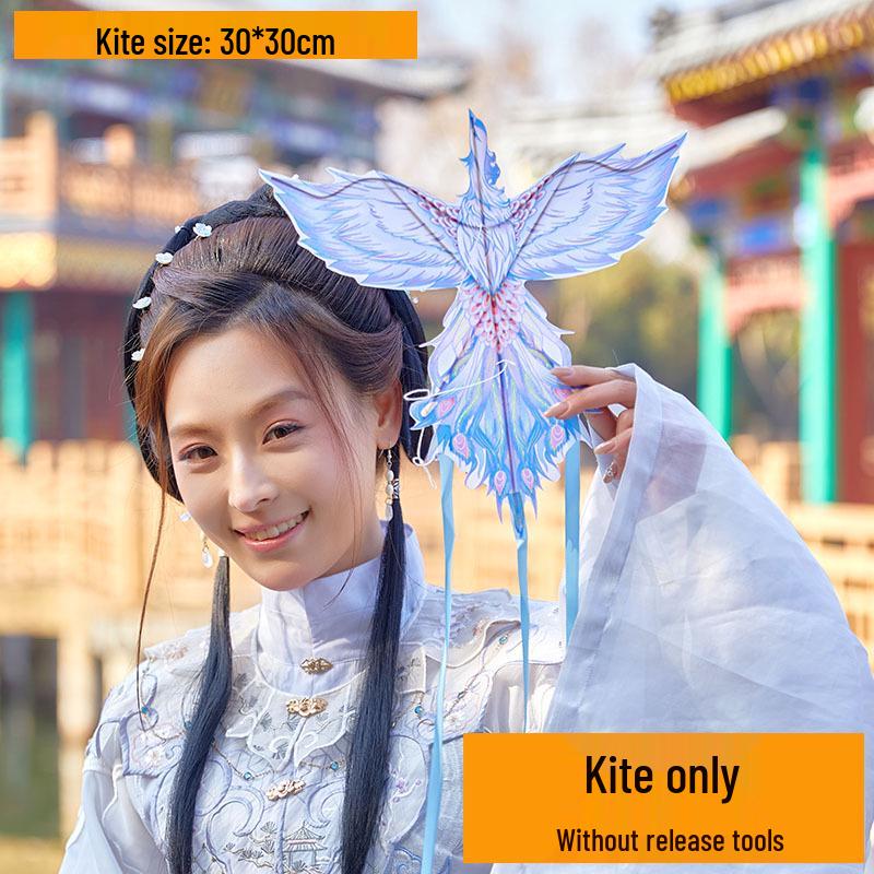 2026 Small Sand Swallow Bamboo Kite with Fishing Rod - Dance Costume Decoration Props for Kids