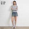 GAP Women's Embroidered Logo Knit Cardigan