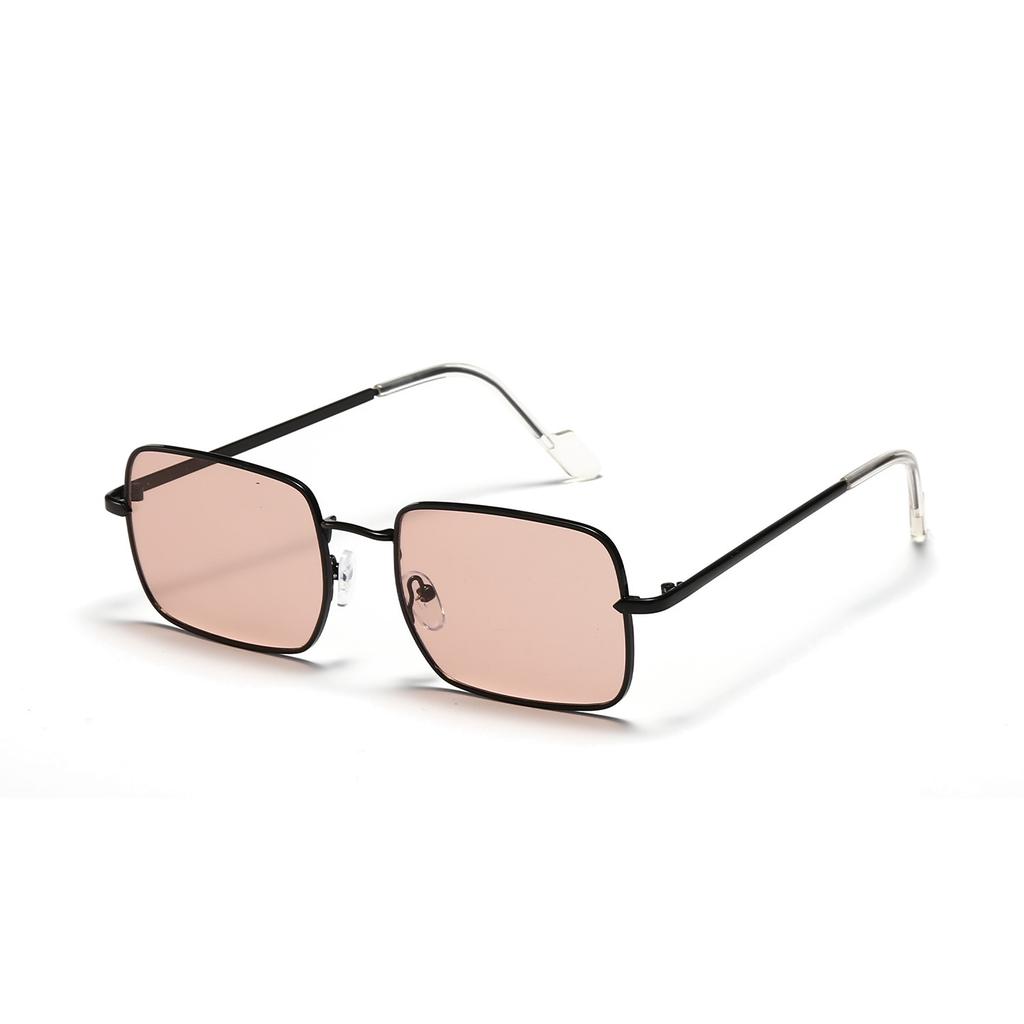Metal Small-Framed Glasses, Square Sunglasses, Women'S High-End Sense Sunscreen, Personality, Versatile Sunglasses, Men