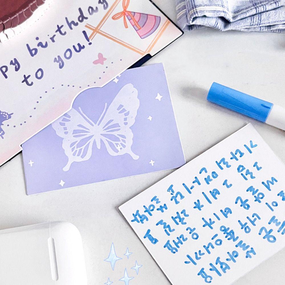 Folding Pop Up Birthday Card with Envelope Creative Gift Card Birthday Message Card  Birthday Party
