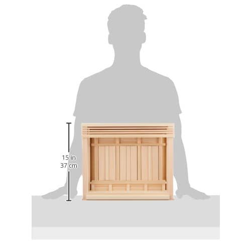 Kamidana no Sato (Kamidana Village) Modern Kagura Wooden Door Box-Shaped Shinto Shrine Modern Shinto Shrine Set